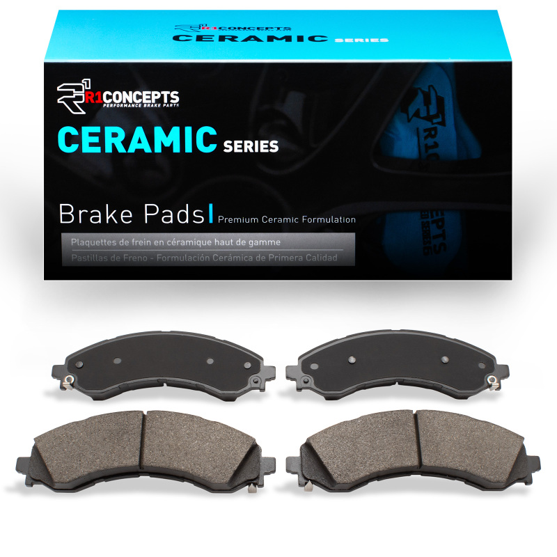 GMC Savana 4500 Commercial Cutaway Chassis Brake Pads - Front - R1 Concepts - Ceramic - `21-`26